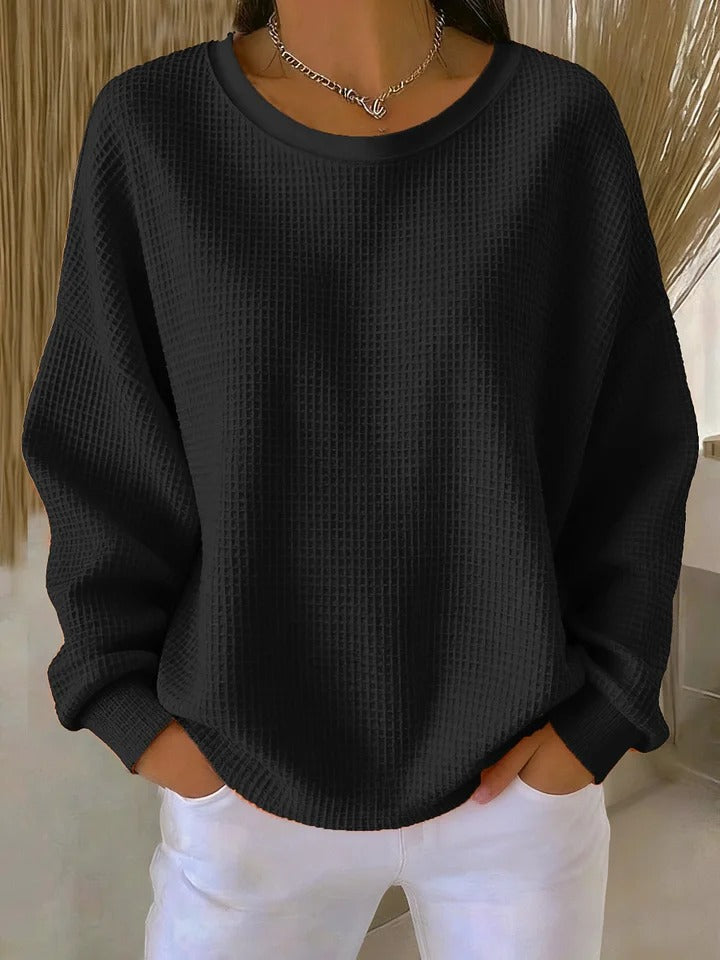 Harper Lane | Sweater with a Wide Collar