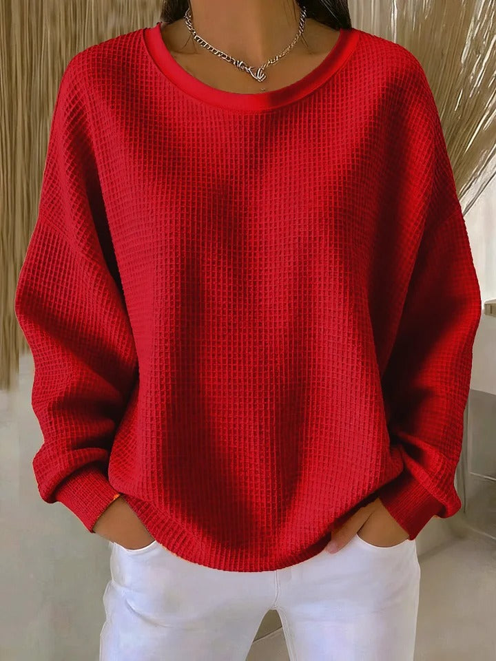 Harper Lane | Sweater with a Wide Collar