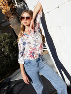 Artistic Cotton Gauze Blouse