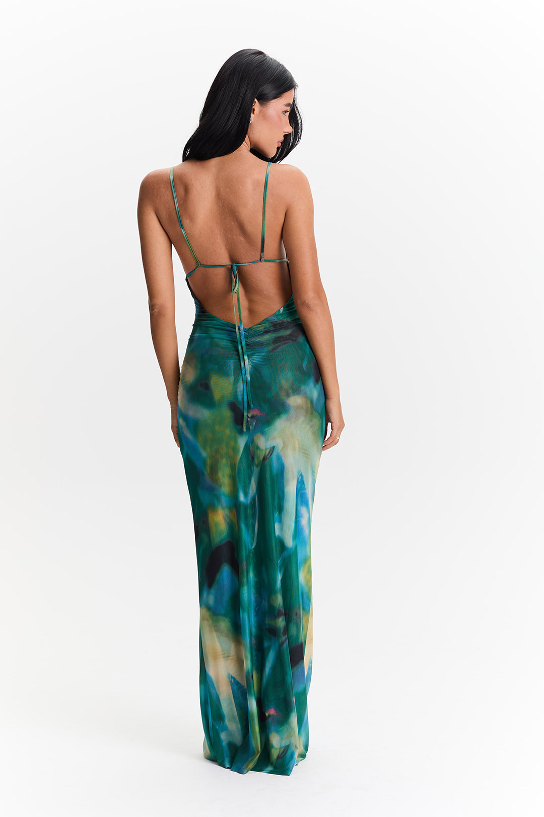 Elena Botanical Bloom Maxi Dress