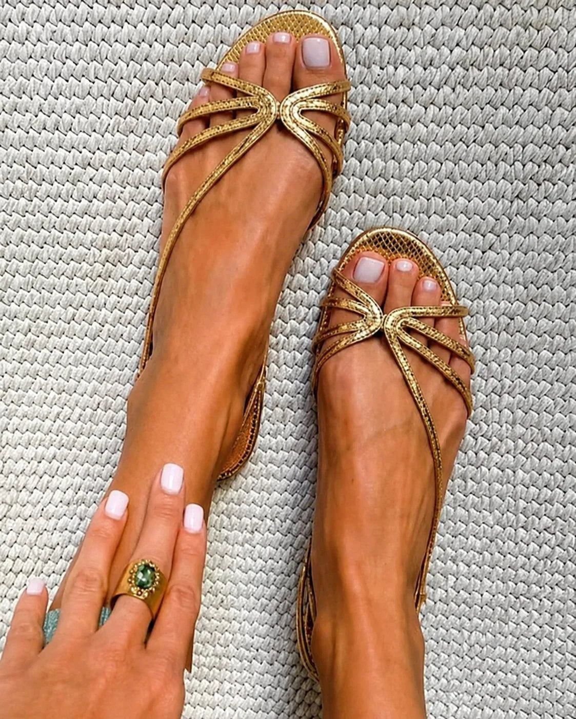 Elegant Strappy Sandals