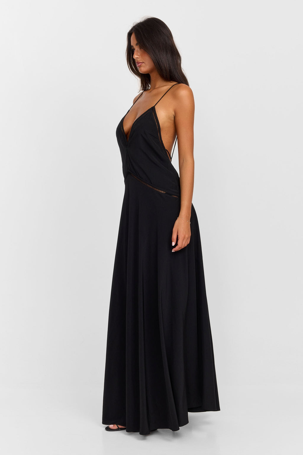 Valentina Elegant Lace Maxi Dress