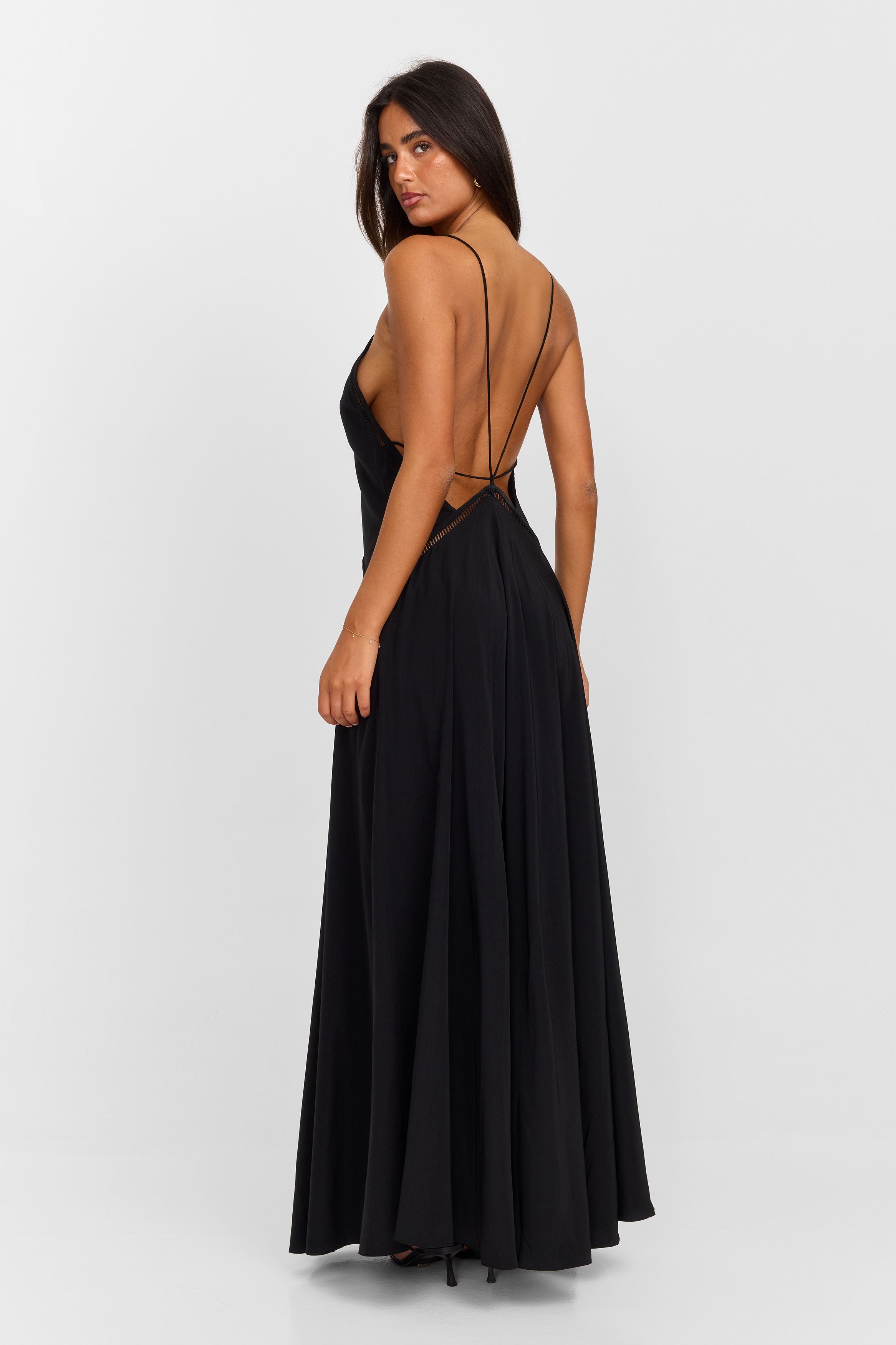 Valentina Elegant Lace Maxi Dress