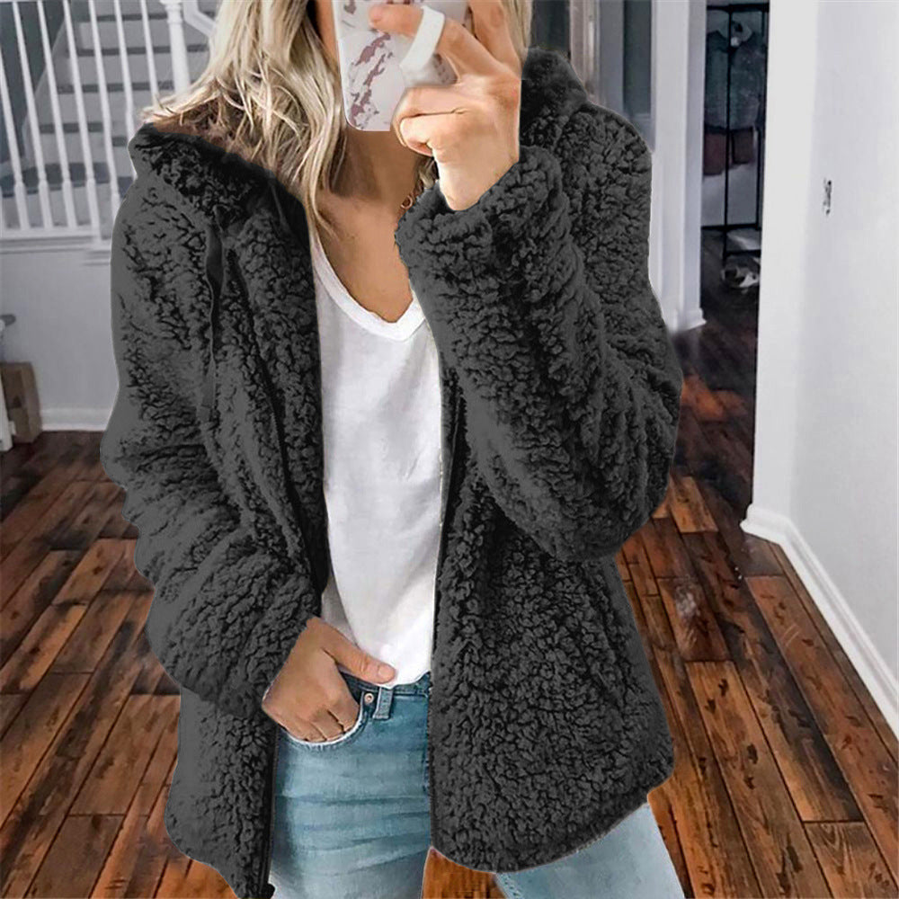 Raina | The Everyday Hooded Sherpa Coat