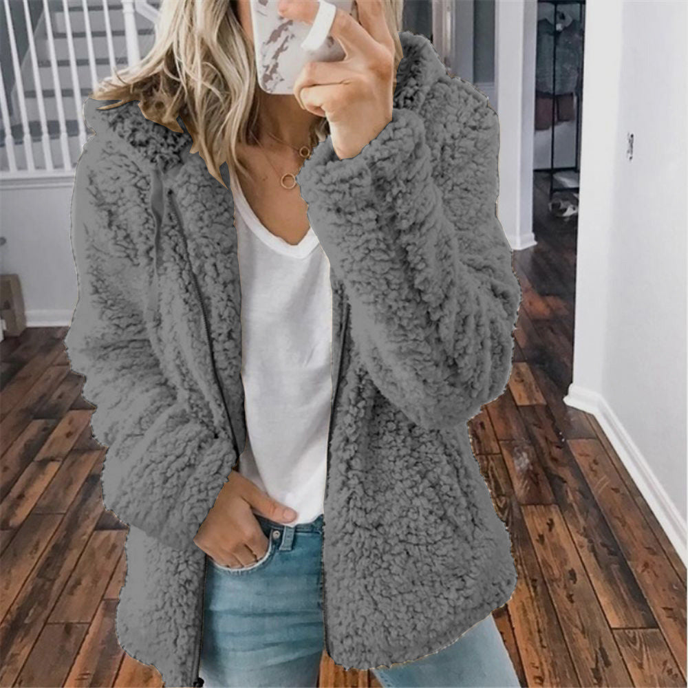 Raina | The Everyday Hooded Sherpa Coat