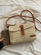 Straw Crossbody Bag