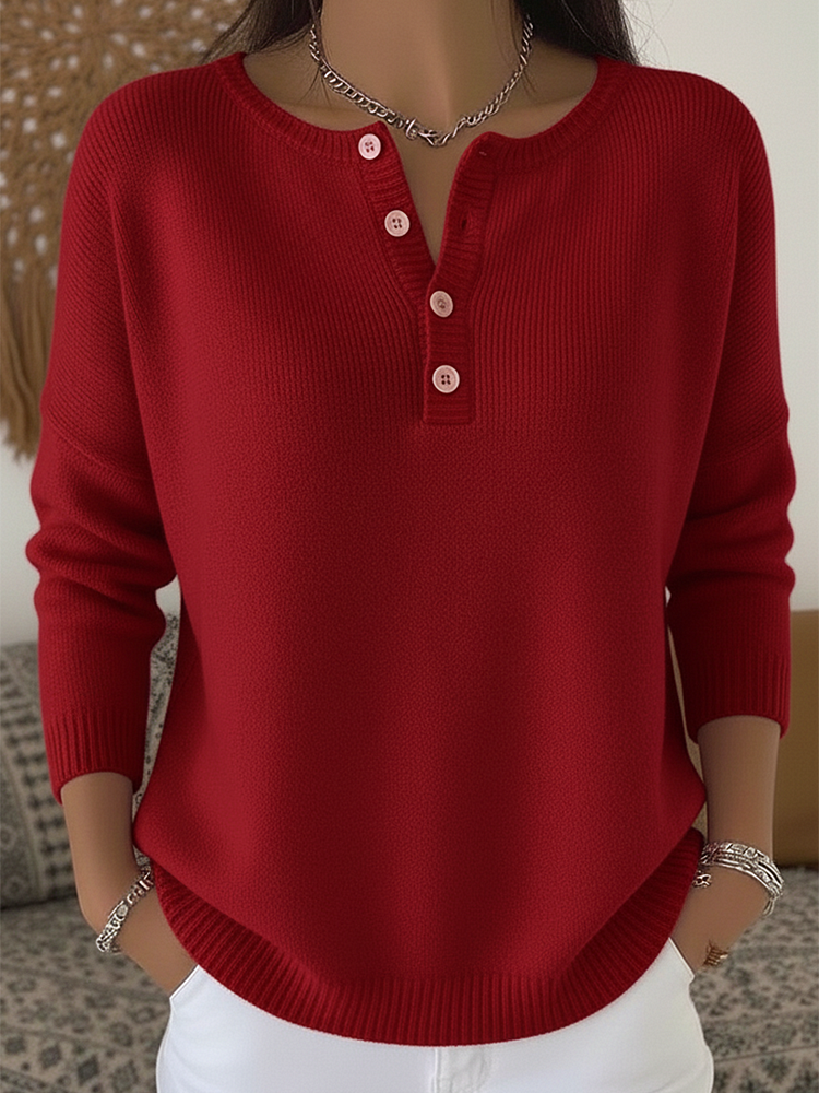 Harper Lane | Calm Button-Up Jumper
