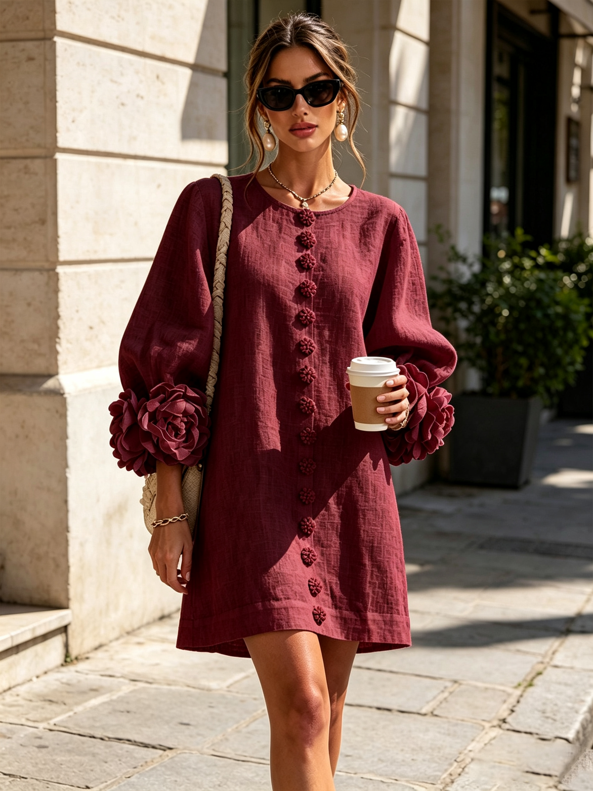 Elena™ Floral Mini Dress