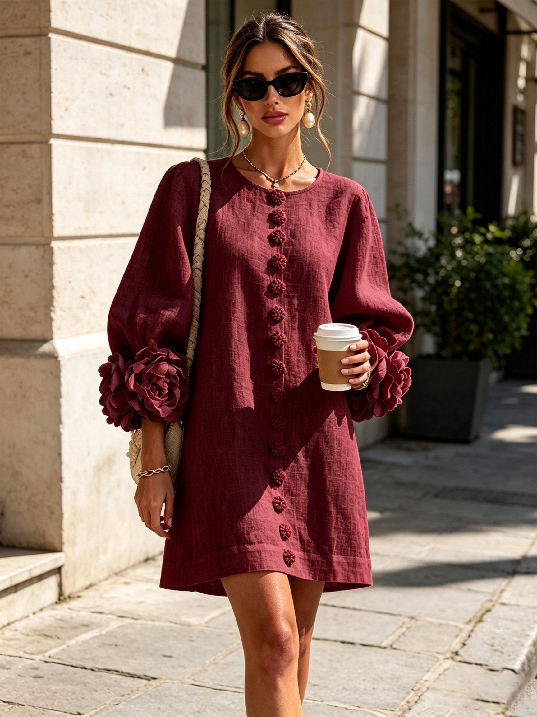 Elena™ Floral Mini Dress