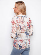 Artistic Cotton Gauze Blouse