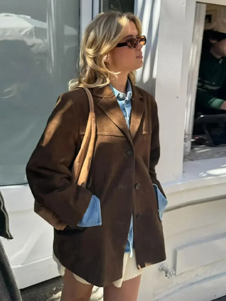 Zarina | Textured Bouclé Jacket