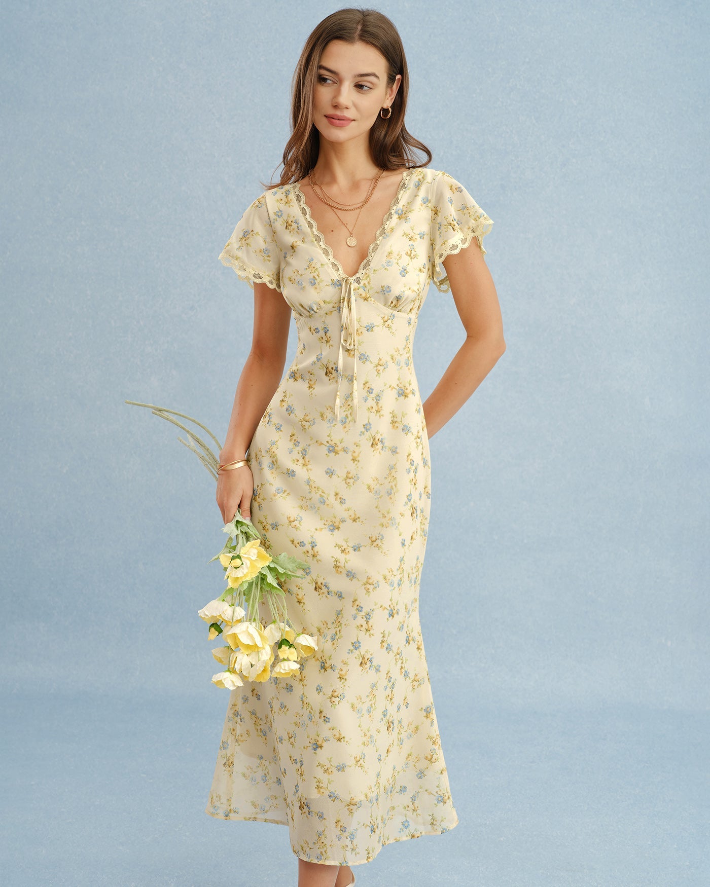 Amelia Floral Grace Maxi