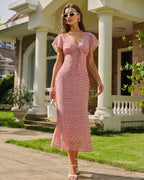 Amelia Floral Mermaid Dress