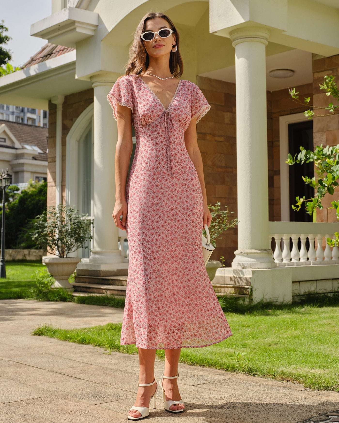 Amelia Floral Mermaid Dress